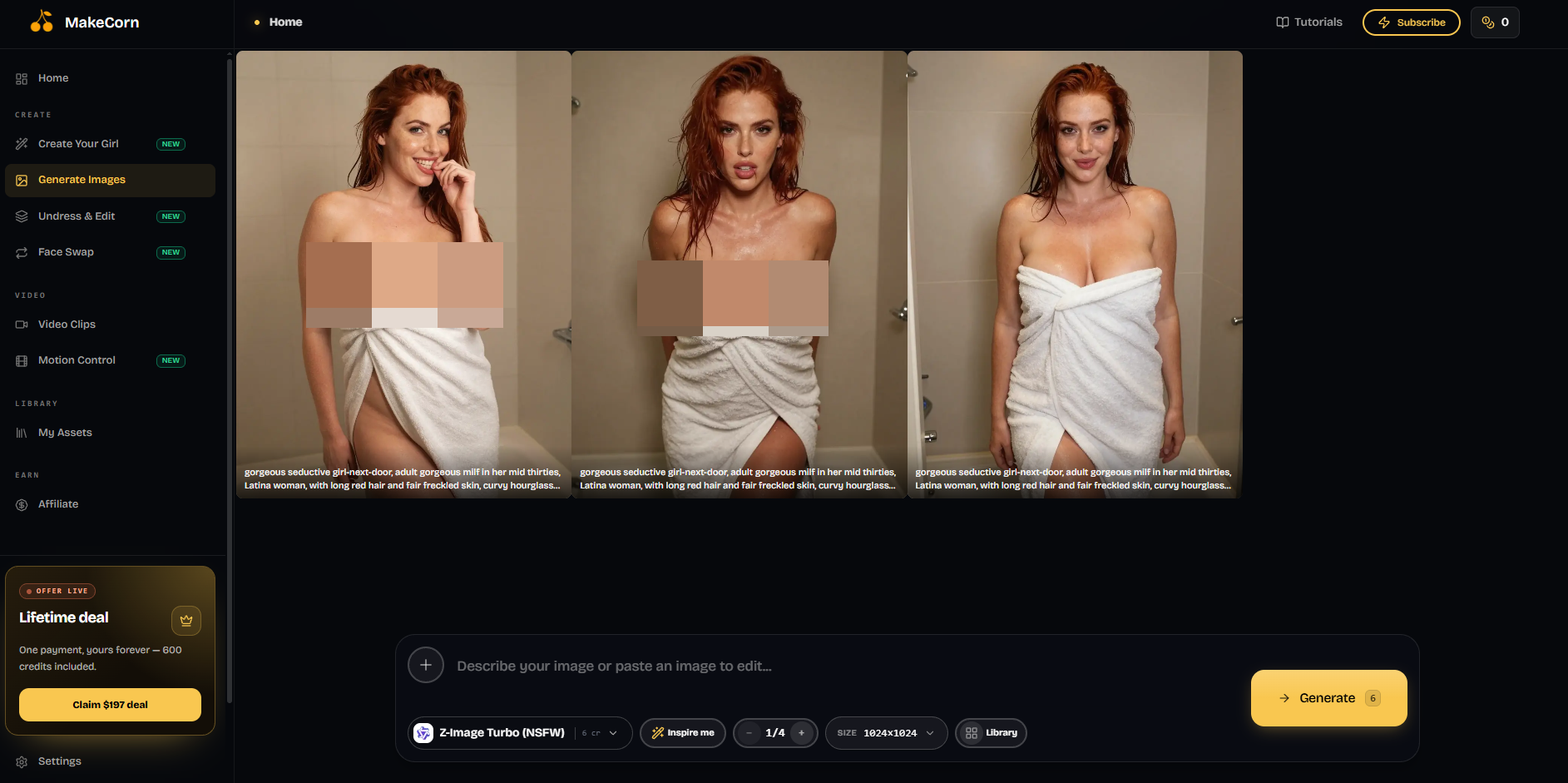 MakeCorn image generation