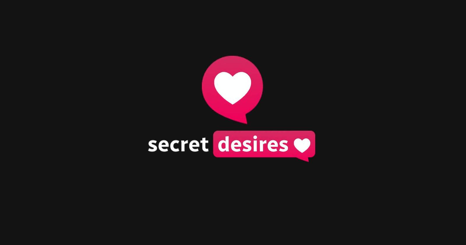 secret desire landing page banner