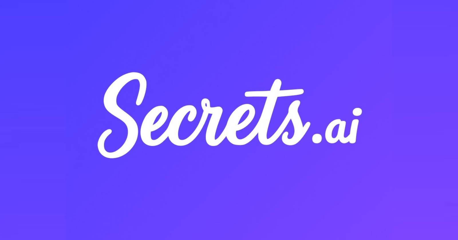 secrets ai logo banner