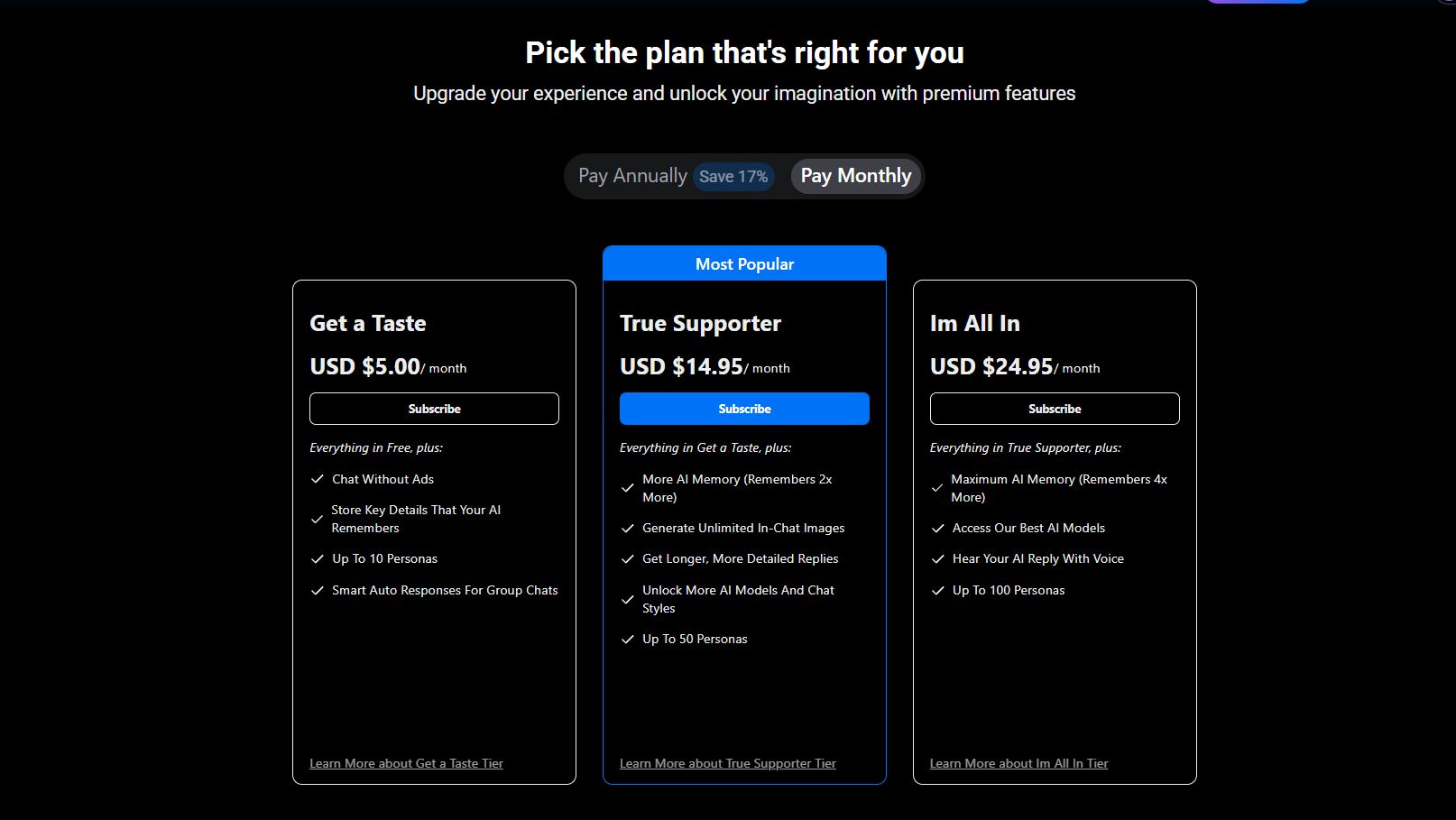 SpicyChat AI spicychat pricing